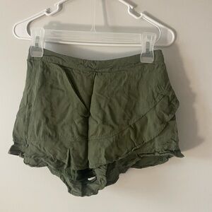 Green skort